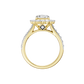 2.50ct Radiant Certified Lab Diamond Ring