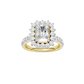 2.50ct Radiant Certified Lab Diamond Ring