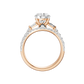 2.25ct Round Certified Lab Diamond Ring