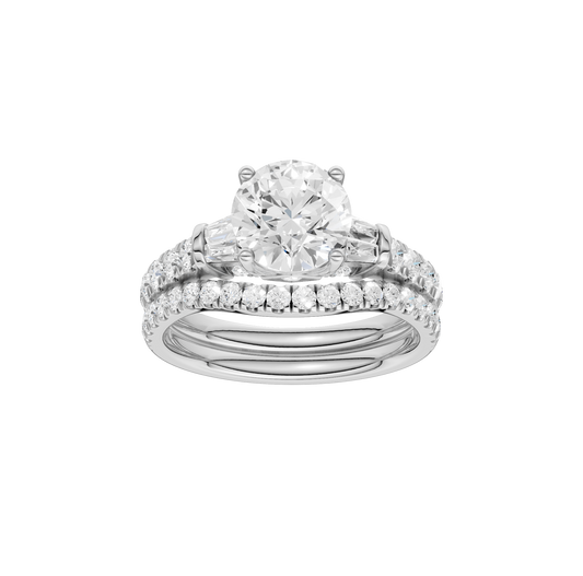 2.25ct Round Certified Lab Diamond Ring