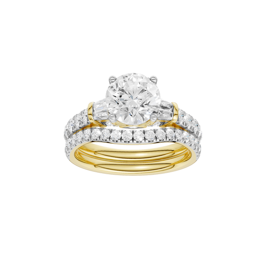 2.25ct Round Certified Lab Diamond Ring
