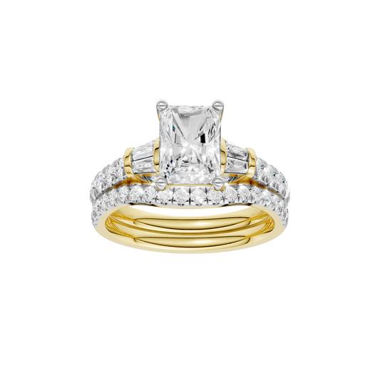 2.25ct Radiant Certified Lab Diamond Ring