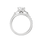2.25ct Elongated Cushion Certified Lab Diamond Ring