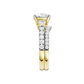2.25ct Elongated Cushion Certified Lab Diamond Ring