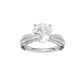 3.33ct Round Certified Lab Diamond Ring