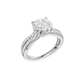 3.33ct Round Certified Lab Diamond Ring