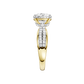 3.33ct Round Certified Lab Diamond Ring