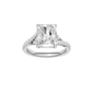 3.33ct Radiant Certified Lab Diamond Ring
