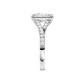 3.33ct Radiant Certified Lab Diamond Ring