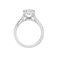 3.33ct Radiant Certified Lab Diamond Ring