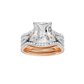 3.62ct Radiant Certified Lab Diamond Ring