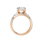 3.62ct Radiant Certified Lab Diamond Ring