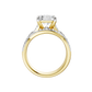3.62ct Radiant Certified Lab Diamond Ring
