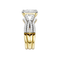 3.62ct Radiant Certified Lab Diamond Ring