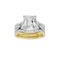 3.62ct Radiant Certified Lab Diamond Ring