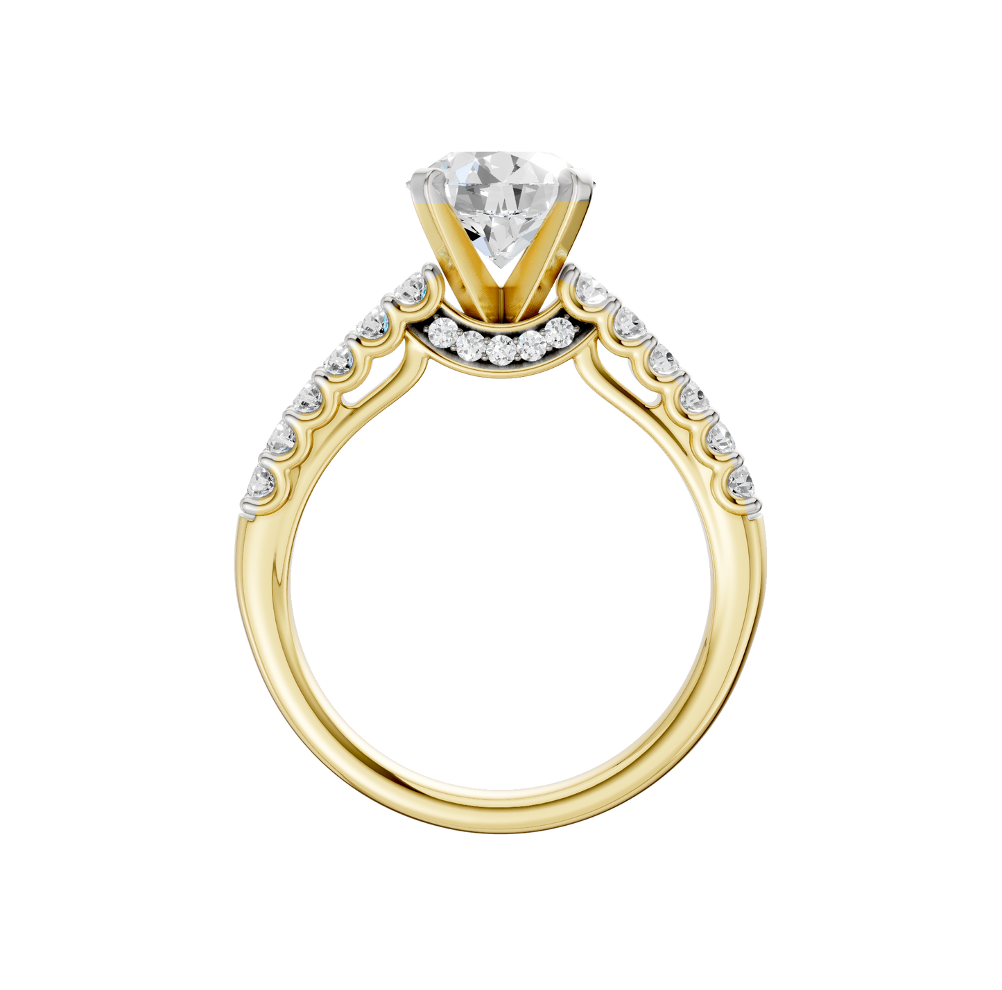 2.50ct Round Certified Solitaire Lab Diamond Ring