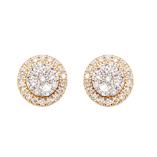 Yellow Gold - Lab Grown Earring