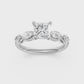 2.10ct Princess Certified Lab Diamond Ring