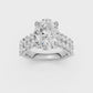 5.50ct Oval Certified Lab Diamond Ring