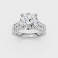 5.50ct Round Certified Lab Diamond Ring